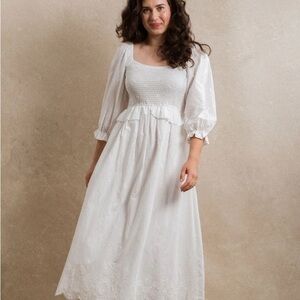Neuflora Etta Dress - White